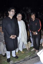 Gulzar, Parsoon Joshi, Aadesh Shrivastav at Rewa Rathod launch in Mumbai on 5th Jan 2013 (23).JPG
